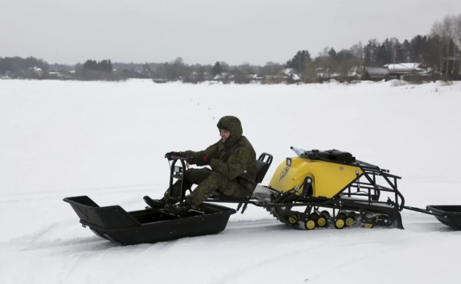 Мотобуксировщик РЫБАК PKD. PSD 15 л.с. (длинная база 1430мм) 