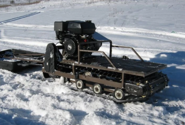 Мотобуксировщик FUNTEK (Фантек) с дизельным двигателем 10 л.с. 500 