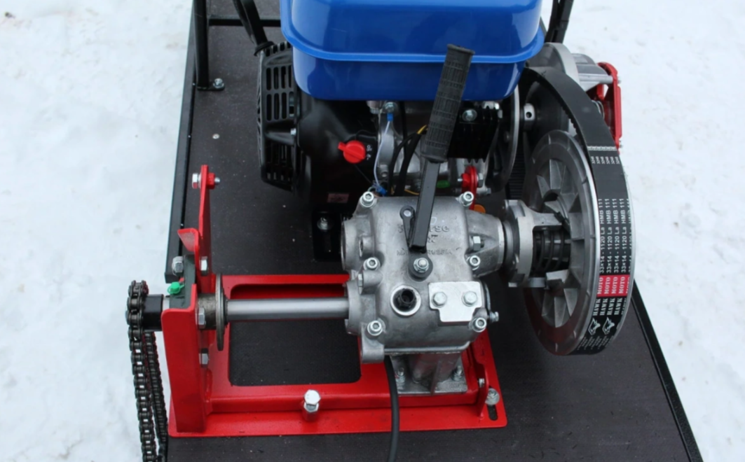 Мотобуксировщик POMOR M-600 PRO K20 