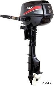 Лодочный мотор 4-х тактный HDX F 5 BMS 