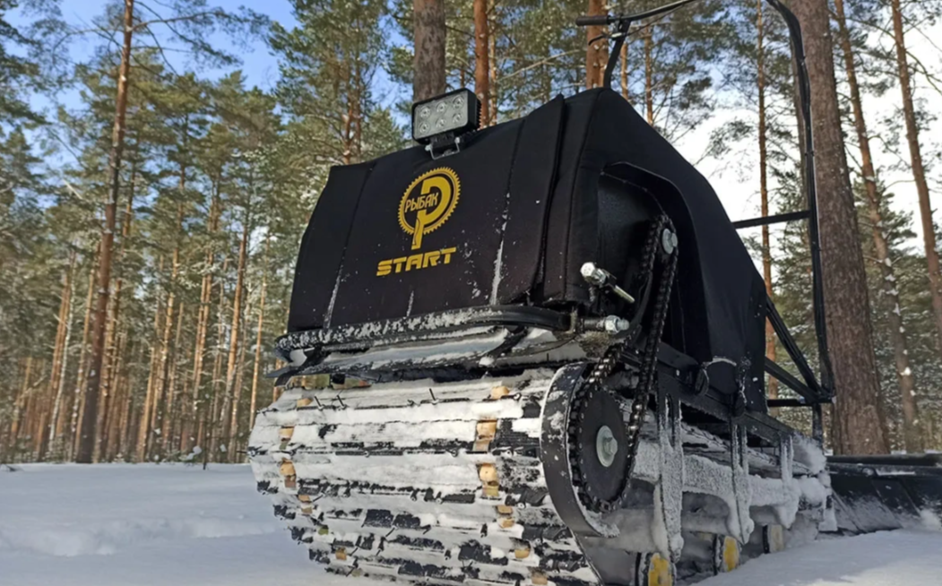 Мотобуксировщик РЫБАК СТАРТ Lifan 15 л.с (тканный капот) 