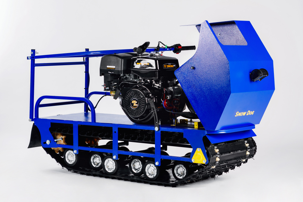 Мотобуксировщик SNOW DOG 17 с эл. запуском (DINKING) 