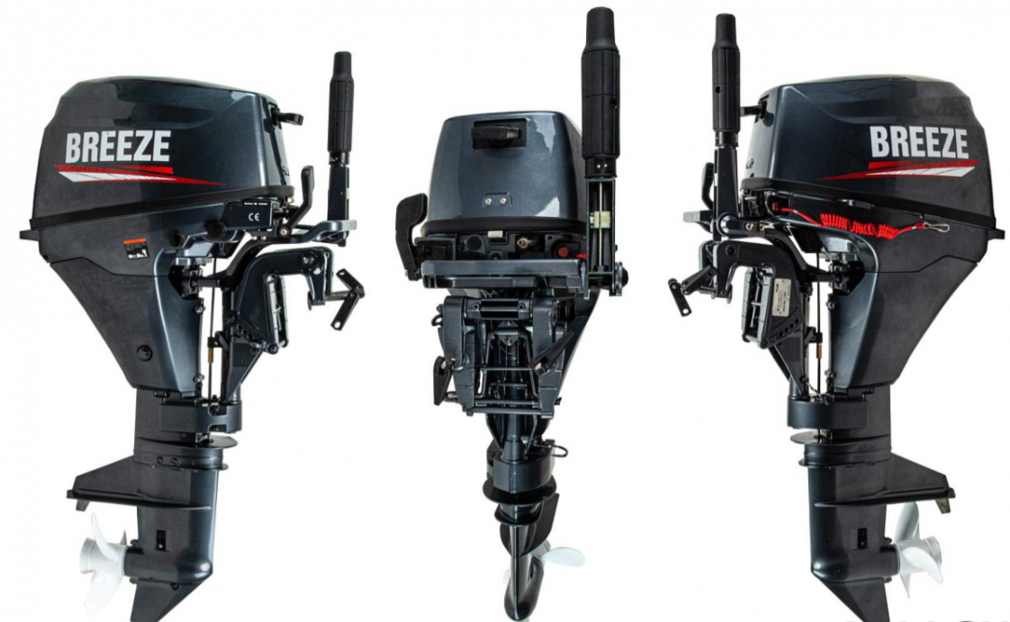 Лодочный мотор BREEZE F9,8S (4х тактный) 