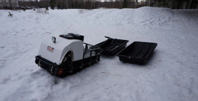 Мотобуксировщик СТЕМ СЕВЕР ЭКСПЕРТ 500 15 л.с. 