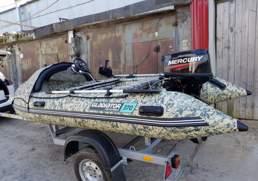 НАДУВНАЯ ЛОДКА GLADIATOR C370AL 