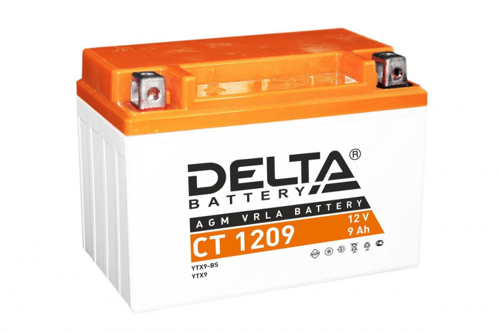 Аккумулятор Delta CT 1209 (12V / 9Ah) 