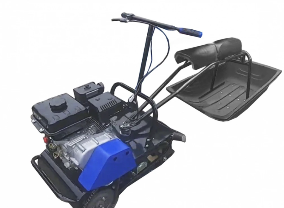 Мотобуксировщик компактный БЕЛКА ПЛЮС - 8LE Л.С., С ФАРОЙ И ЭЛЕКТРОСТАРТЕРОМ 