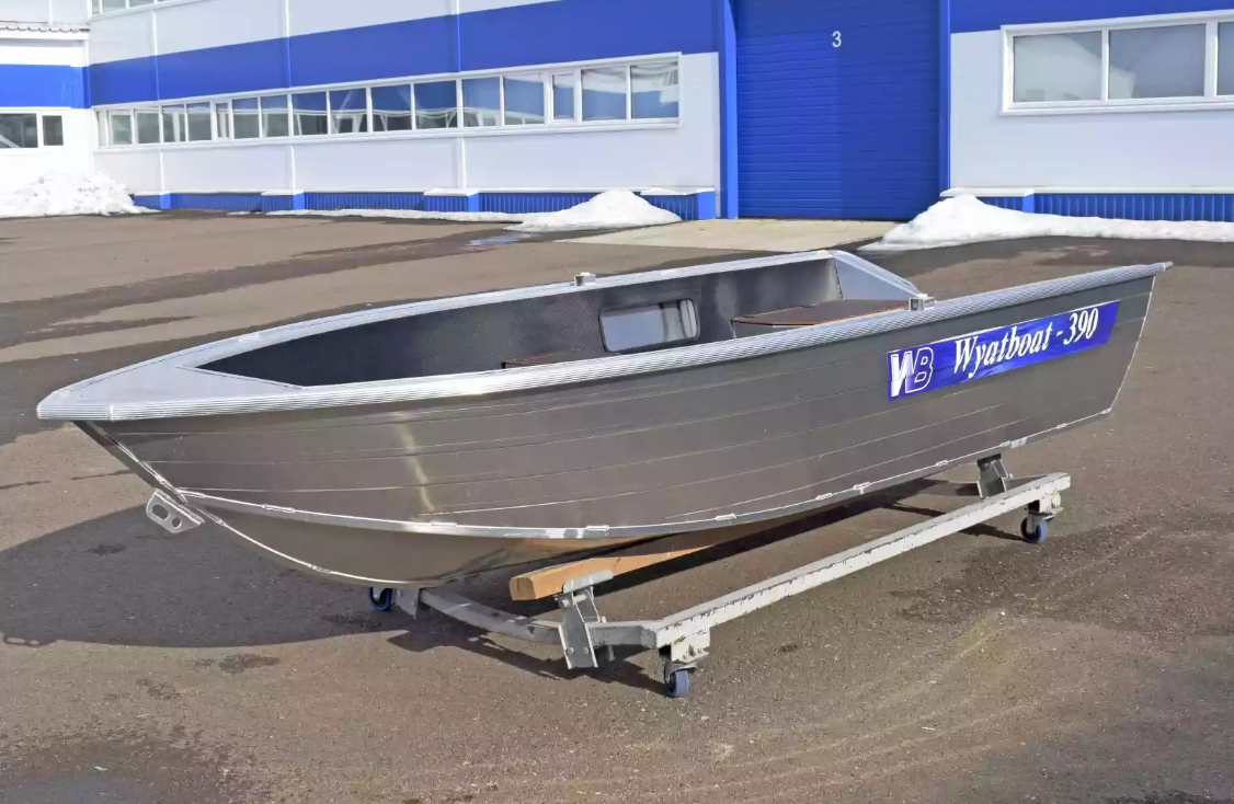 Алюминиевая лодка Wyatboat-390 Р NEW 