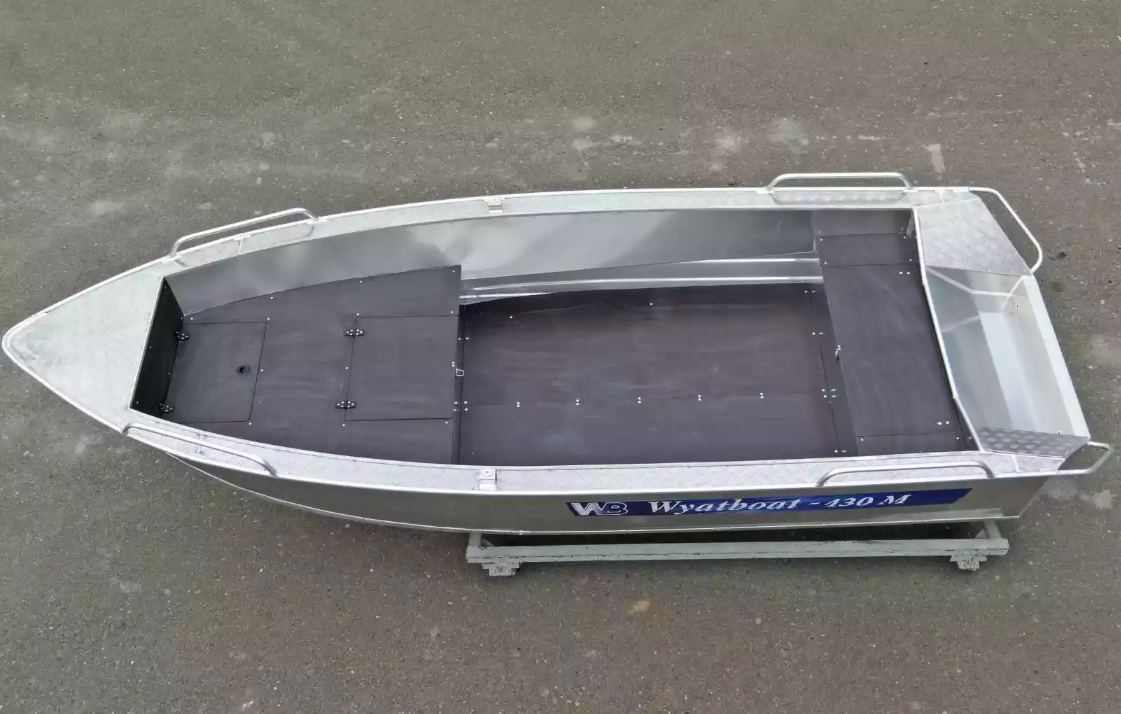 Алюминиевая лодка  Wyatboat-430М FISH 