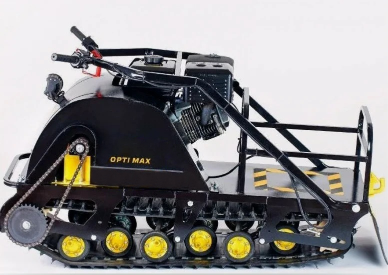 Мотобуксировщик OPTI MAX 17 c реверсом и подогревом ручек 