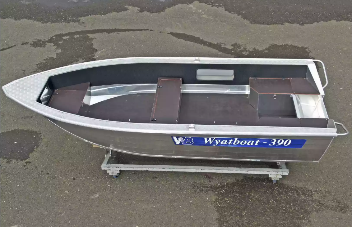 Алюминиевая лодка Wyatboat-390 Р NEW 