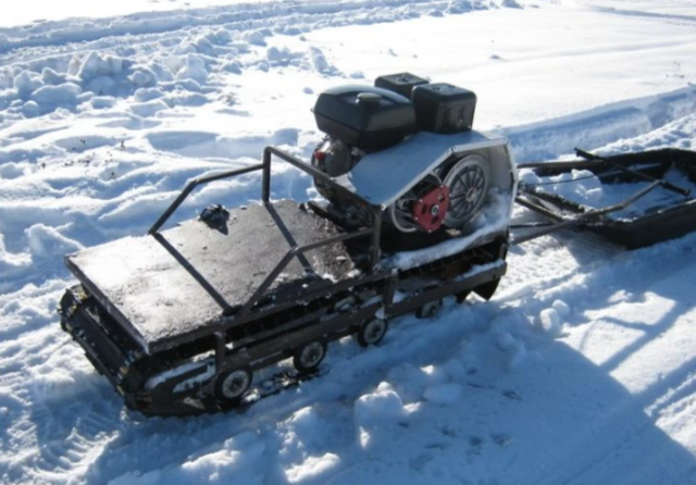 Мотобуксировщик FUNTEK (Фантек) с дизельным двигателем 10 л.с. 500 