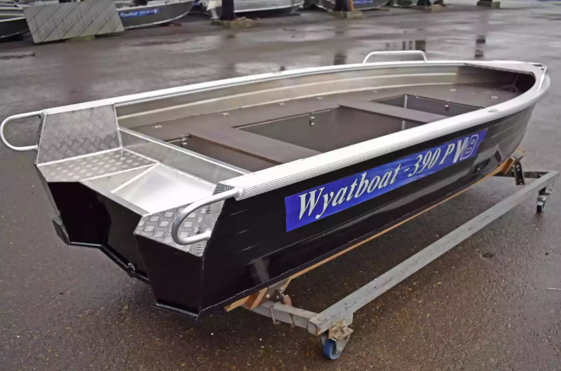 Алюминиевая лодка Wyatboat-390РМ 