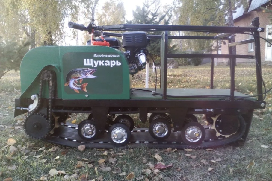 Мотобуксировщик Щукарь П-В 380, 6,5 (1250 мм) 