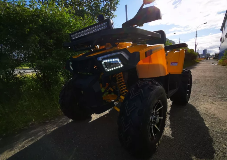 Квадроцикл MOTOLAND (МОТОЛЕНД) VOX200 WILD TRACK X PRO (баланс. вал) 