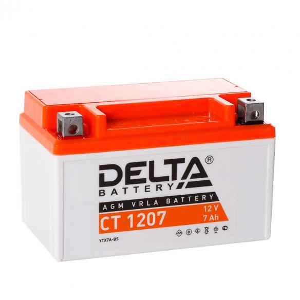 Аккумулятор Delta CT 1207 (12V / 7Ah) 
