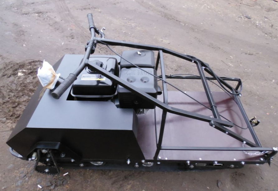 Мотобуксировщик AhtaR Зима 15 л/с с вариатором 