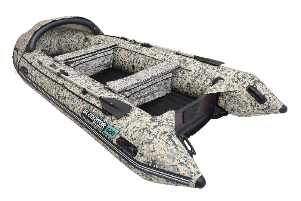НАДУВНАЯ ЛОДКА GLADIATOR E350PRO 