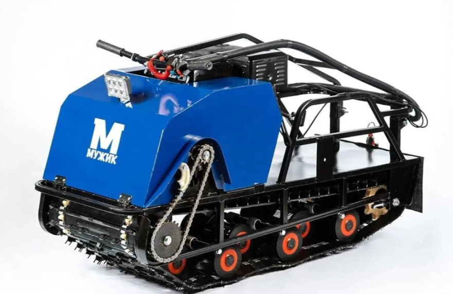 Мотобуксировщик МУЖИК М500 ЛОНГ 15 л.с. 