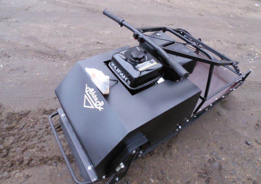 Мотобуксировщик AhtaR Зима 15 л/с с вариатором 