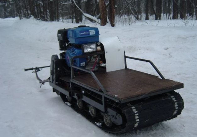 Мотобуксировщик FUNTEK (Фантек) с дизельным двигателем 10 л.с. 500 