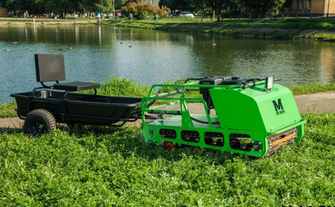 Мотобуксировщик МУЖИК М500 ЛОНГ 15 л.с. 