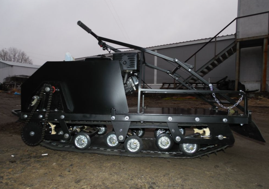 Мотобуксировщик AhtaR Зима 15 л/с с вариатором 