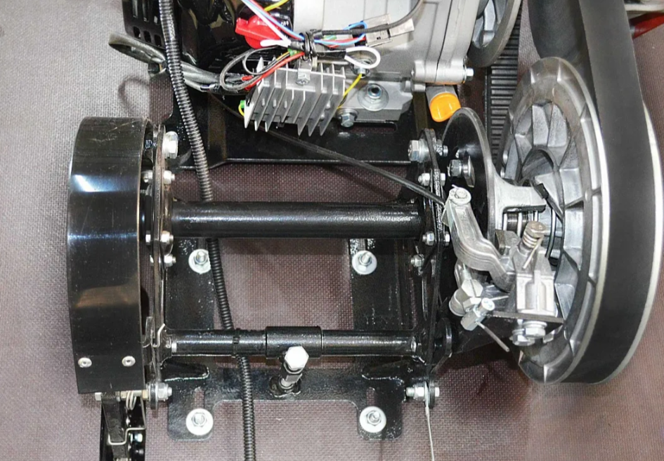 Mотобуксировщик вездеход KOiRA T15 (ручной стартер) 