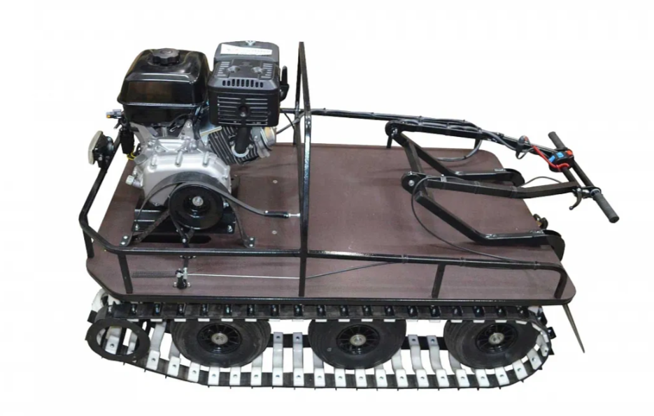 Мотобуксировщик вездеход KOiRA T9 RЕ (понижающий редуктор, электростартер) 