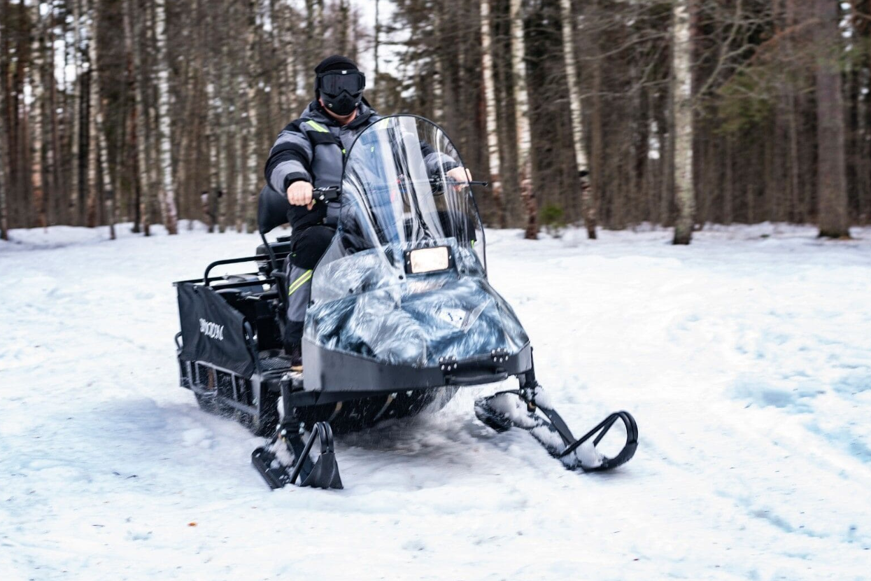 Миниснегоход Бурлак-М Егерь Стандарт 15 л.с. 