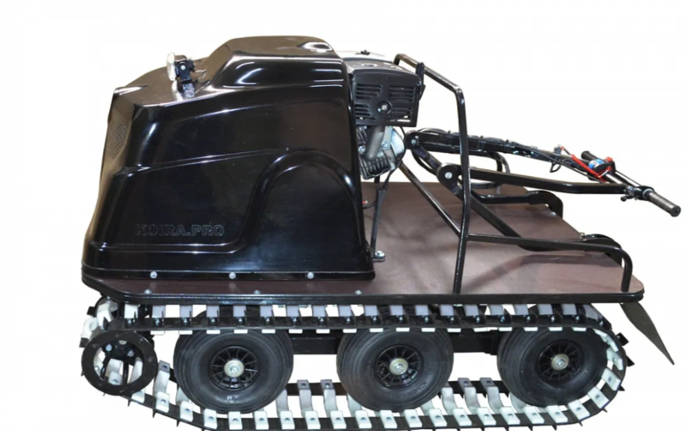 Мотобуксировщик вездеход KOiRA T15 ER (электростартер, реверс-редуктор) 
