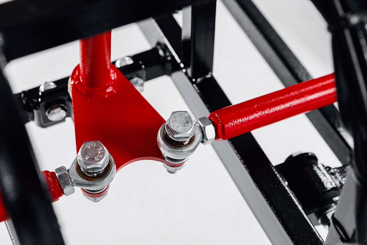 Лыжный модуль IKUDZO с подогревом ручек металлические лыжи 