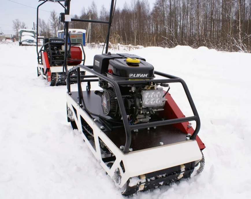 Мотобуксировщик БТС «МАЛЕК»  380/7  БЕЗ э/зап. LIFAN/LONCIN (60 Ватт) 