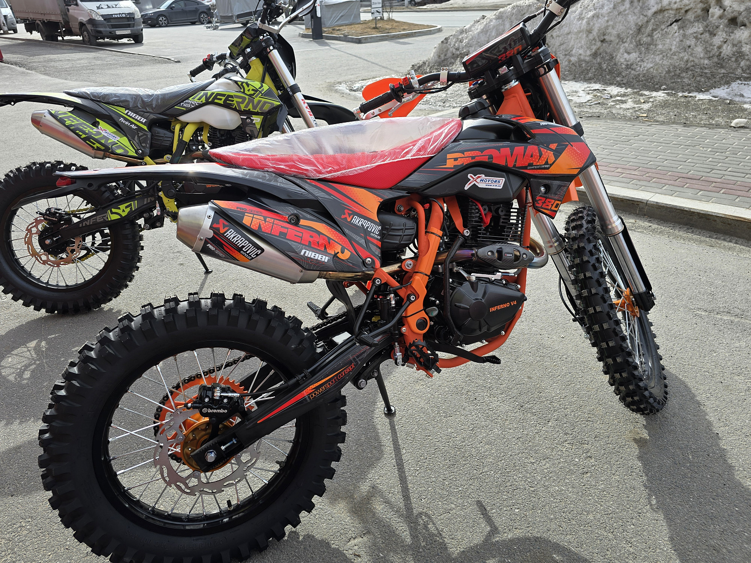 Кроссовый мотоцикл PROMAX INFERNO 380 (4 valves, 5 gears) 