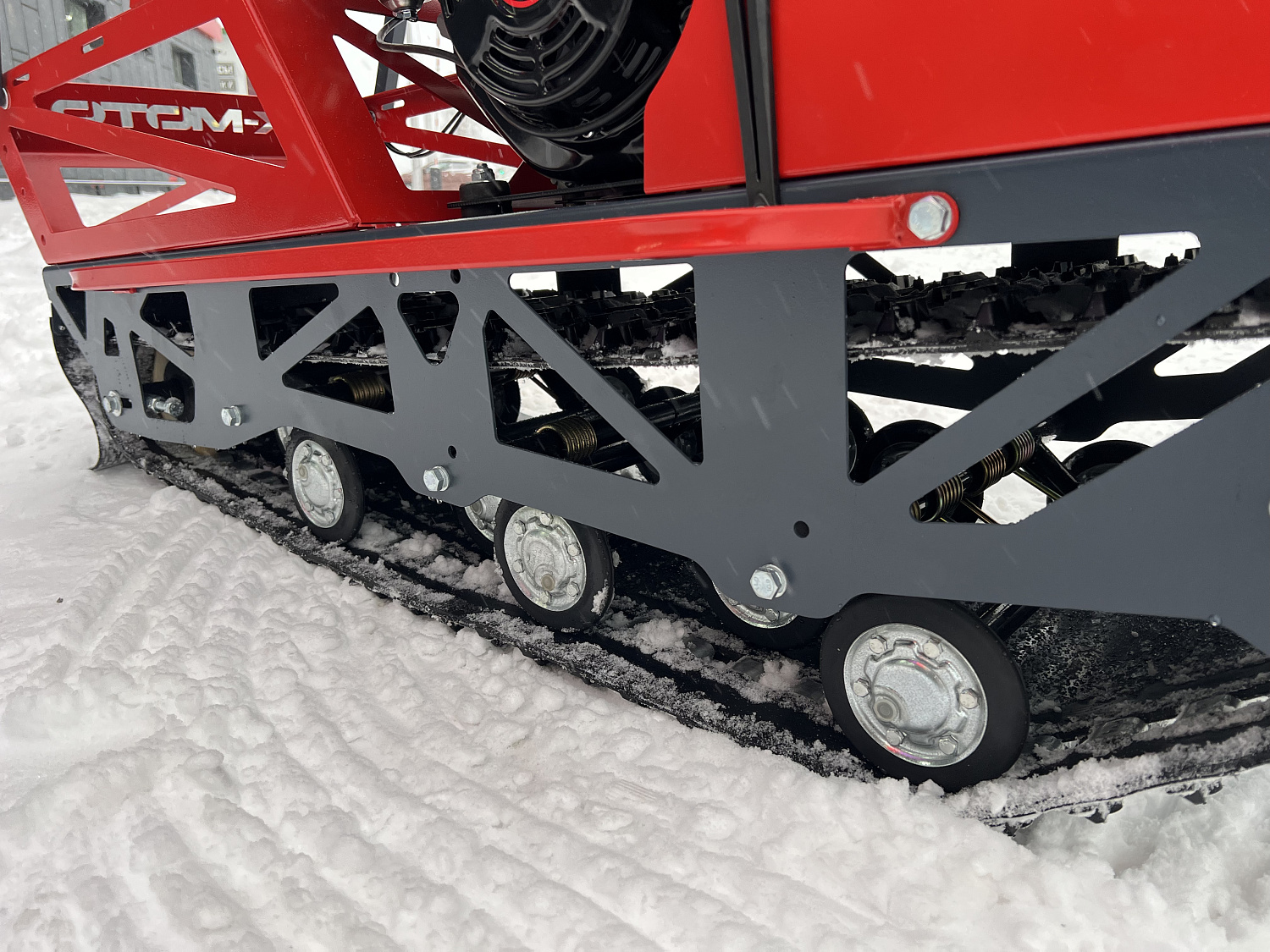 Мотобуксировщик EX-MOTO SNOWDOG S500 15л.с 