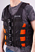 Жилет спасательный MISHIMO PRO Премиум качества Черно-оранжевый 