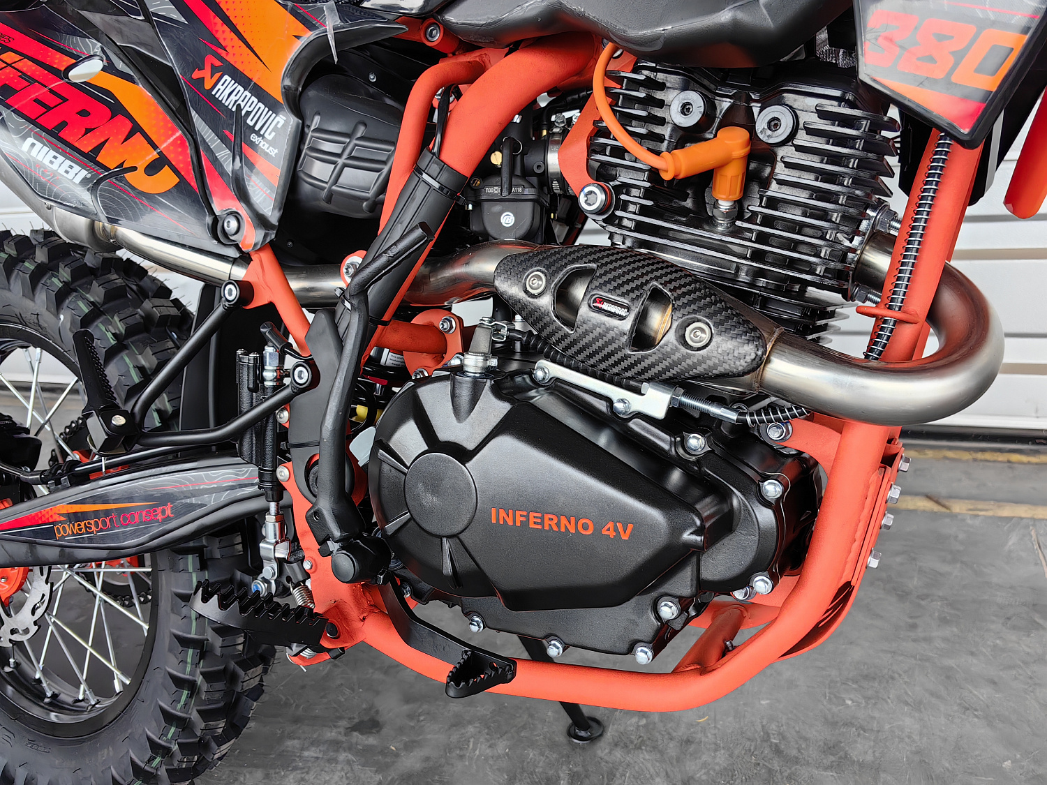 Кроссовый мотоцикл PROMAX INFERNO 380 (4 valves, 6 gears) 