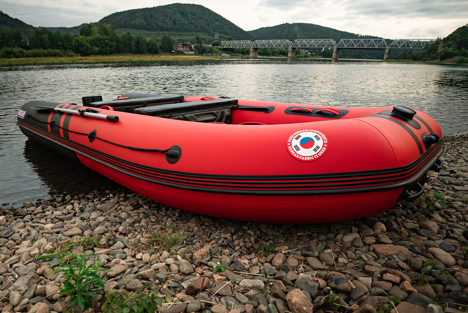 Лодка MISHIMO RIVER JET 400 под водомет 