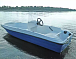 Стеклопластиковая лодка Пингвин с консолью (тримаран) 
