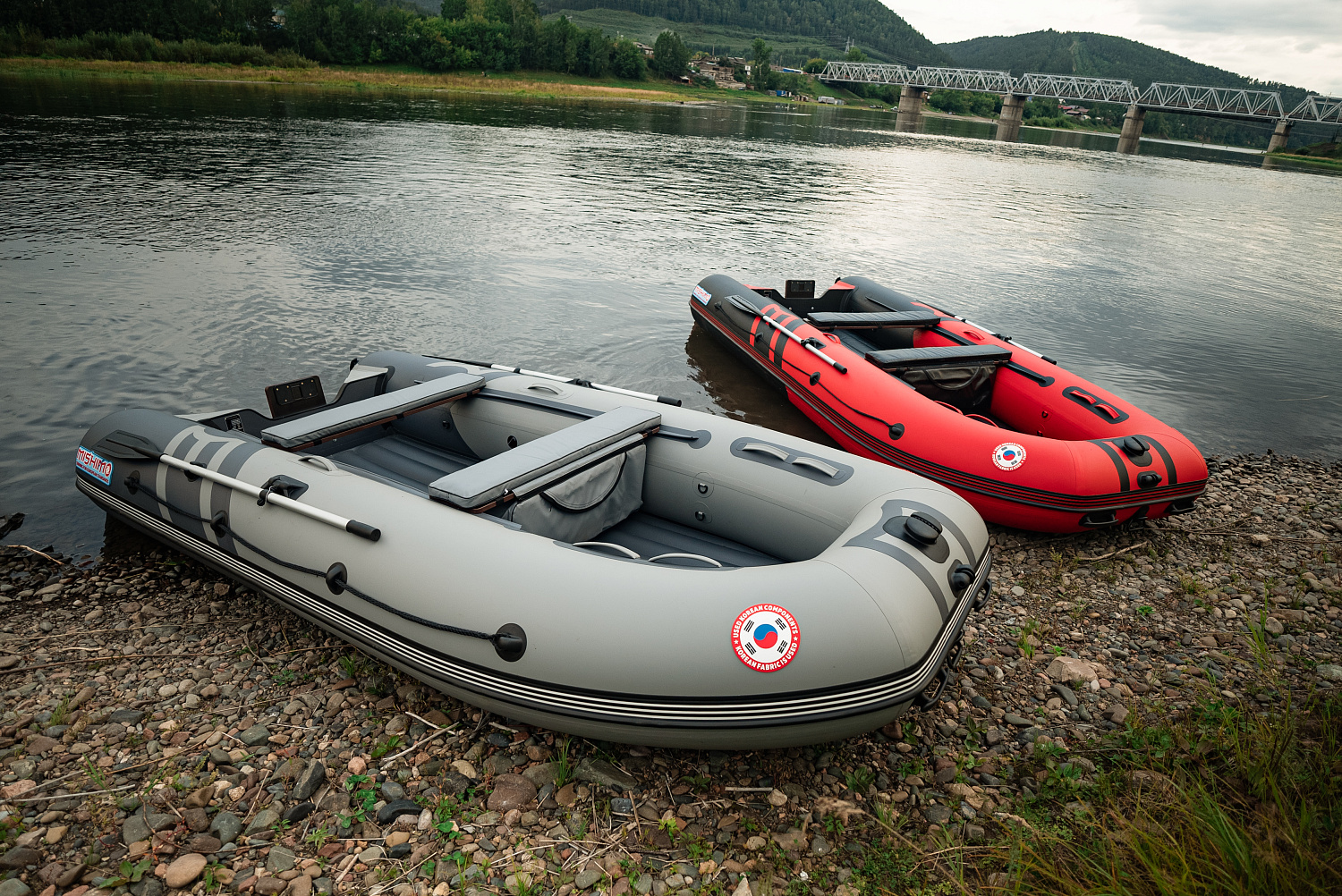 Лодка MISHIMO RIVER JET 390 под водомет 