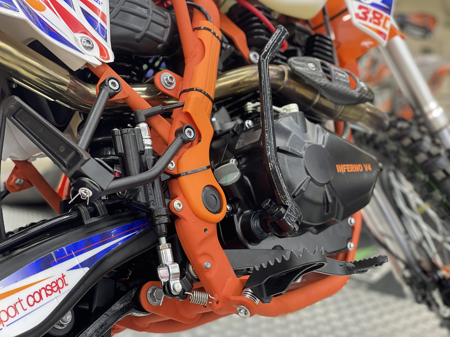 Кроссовый мотоцикл PROMAX INFERNO 380 (4 valves, 5 gears) 