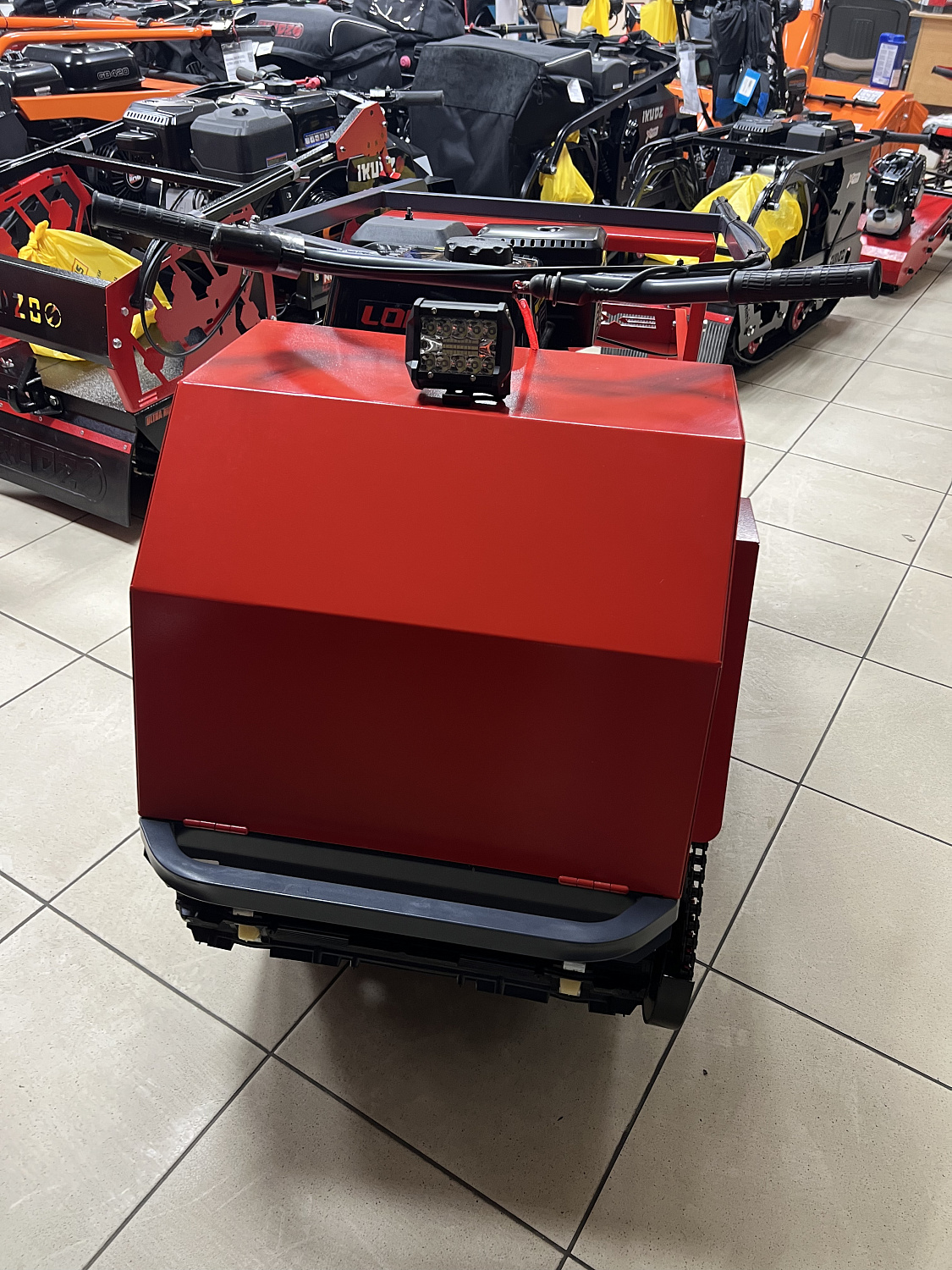 Мотобуксировщик EX-MOTO SNOWDOG S500 15л.с 